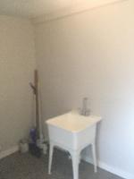 October 2018 - Laundry room - no drywall damage<br/> 