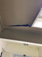 Photo by pest control showing soffit separation 