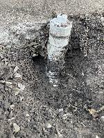 Oh crap. The foundation has moved and this is disconnected again. 