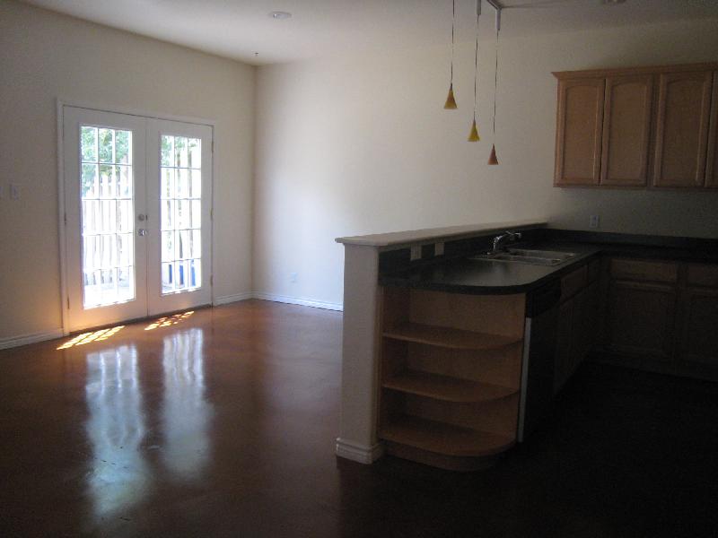 Downstairs Living/Dining area 