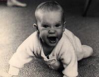 Steve as a baby 