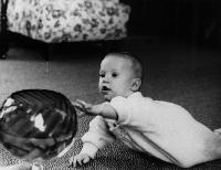 Steve as a baby 