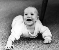 Steve as a baby 