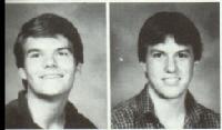 1985 Westchester Yearbook - Stephen Maddox and Andres Macia 