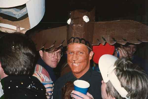 Steve as Totem Pole