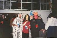 A Shiek, Deborah as a Bajoran, Julie and Steve