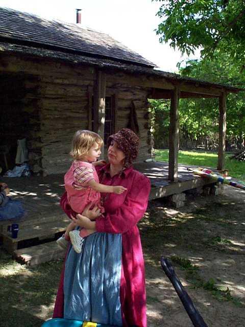 Julie and Jordan at the Farm