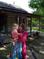 Julie and Jordan at the Farm