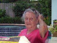 Great Grandma Van Horn, July 4 1999