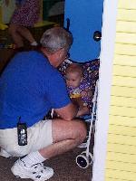 Childrens Museum Houston - Grandpa D and Jada