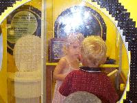 Childrens Museum Houston - Jordan in lego sub