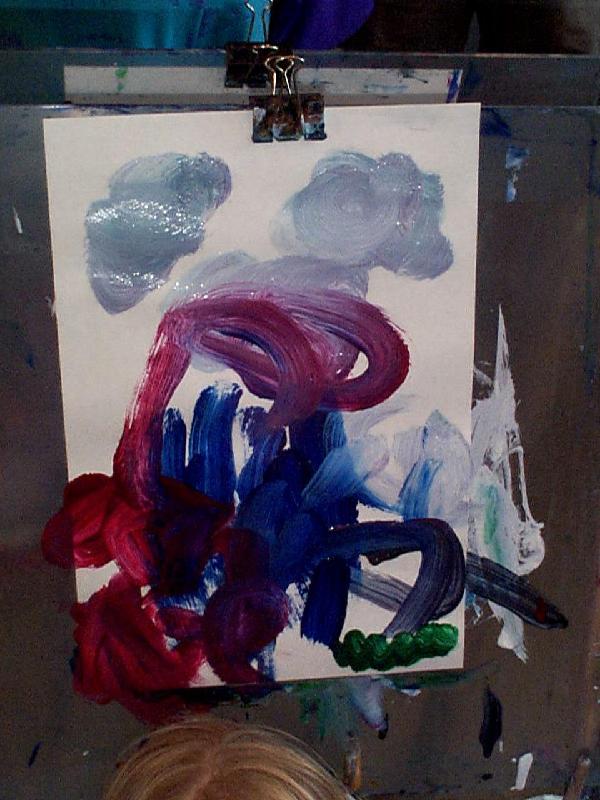 Childrens Museum Houston - painting finished