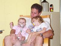 Papa and his girls