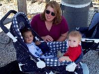 Enzo's birthday - two babies