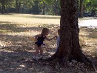 Lake Somerville - Jordan enticing Nicole out to play