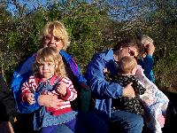Uncle Jack's - Grandma C, Jordan, Jada, Aunt Janet