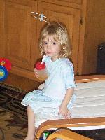 I think I'll just sit here and have some juice