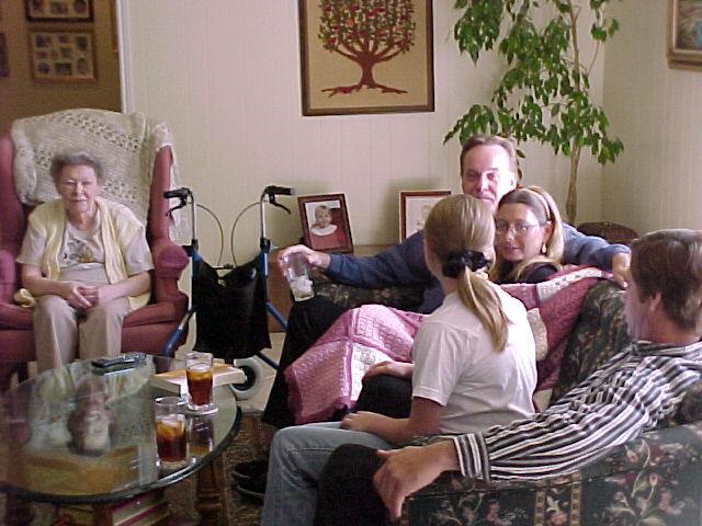 Great Grandma D, Bill, Stacy, Keith
