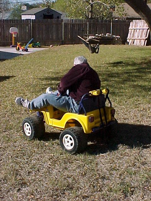 Grandpa goes zoom