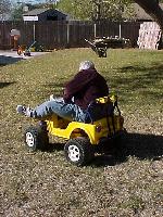 Grandpa goes zoom