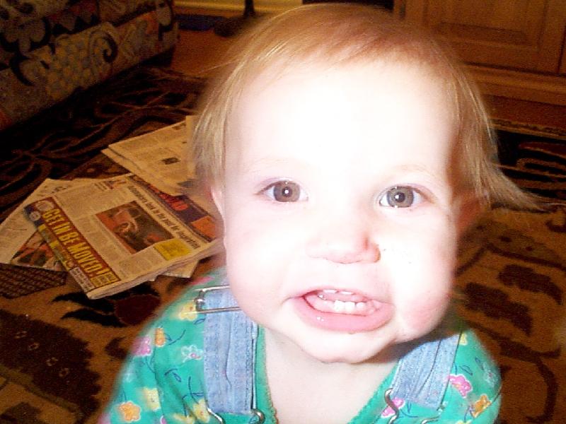Jada Closeup with FLASH!