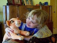 Jordan (Kiara) meets Kiara (lion)