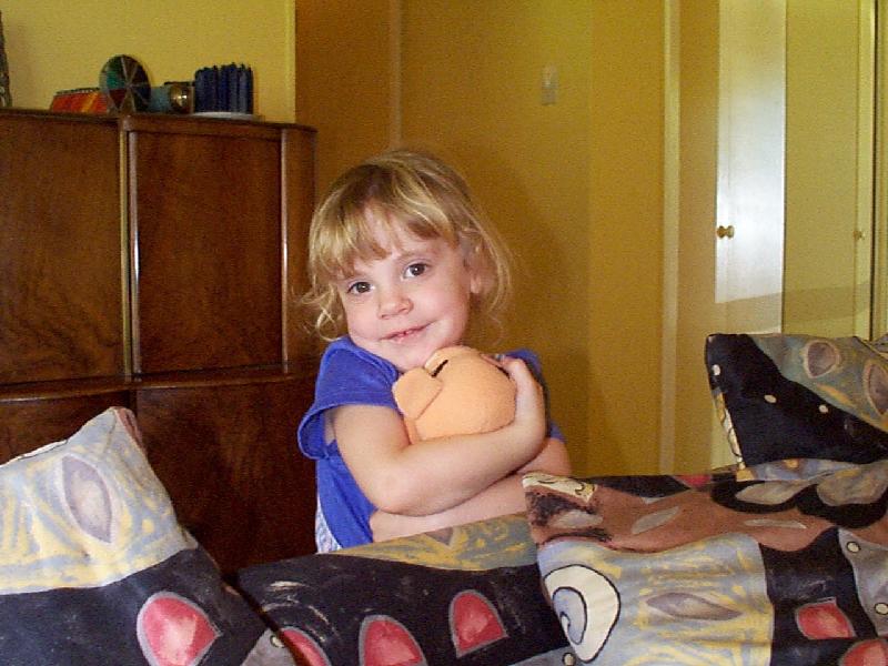 Jordan is VERY happy about her new Kiara