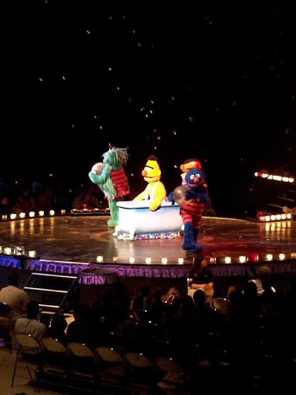 Sesame Street Live - bubbles