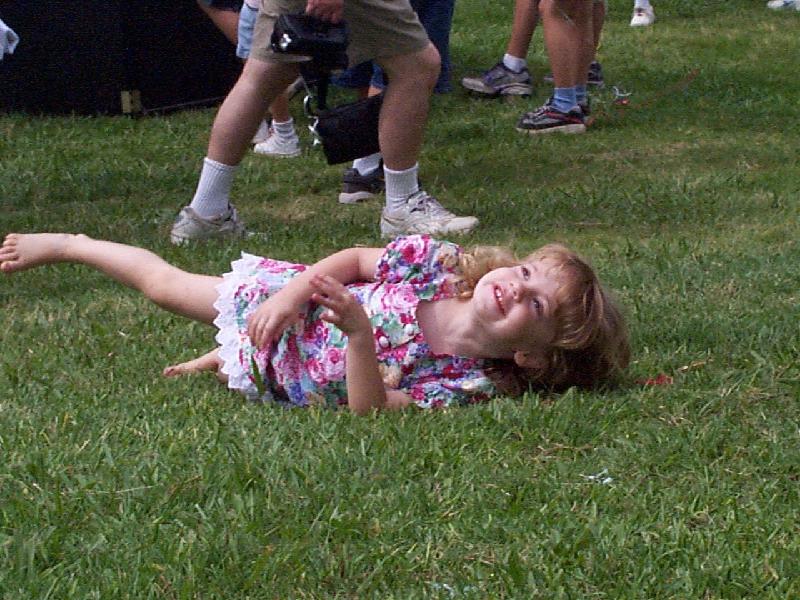 rolling down the hill