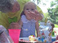 Jada and cupcakes