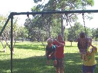 There was LOTS of swinging