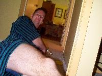 Jordan takes a picture of Papa
