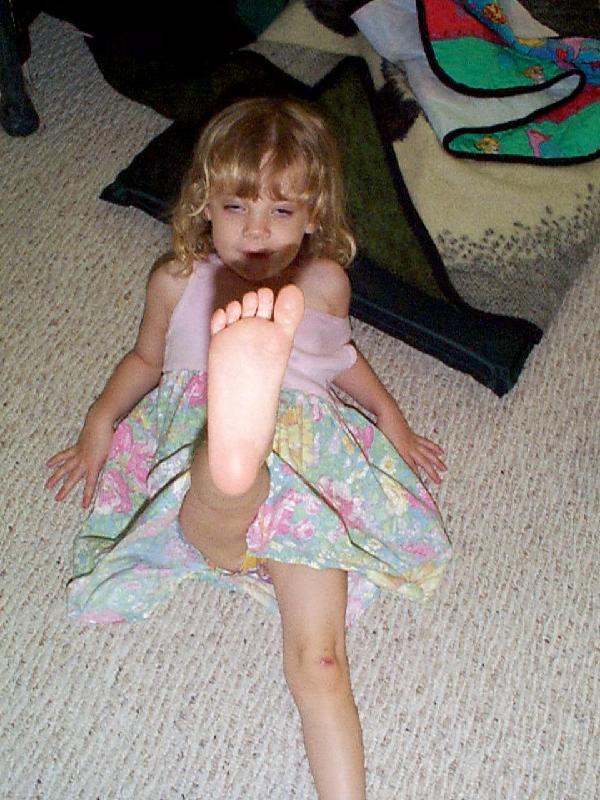 Jordan's foot