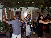 Live zydeco band