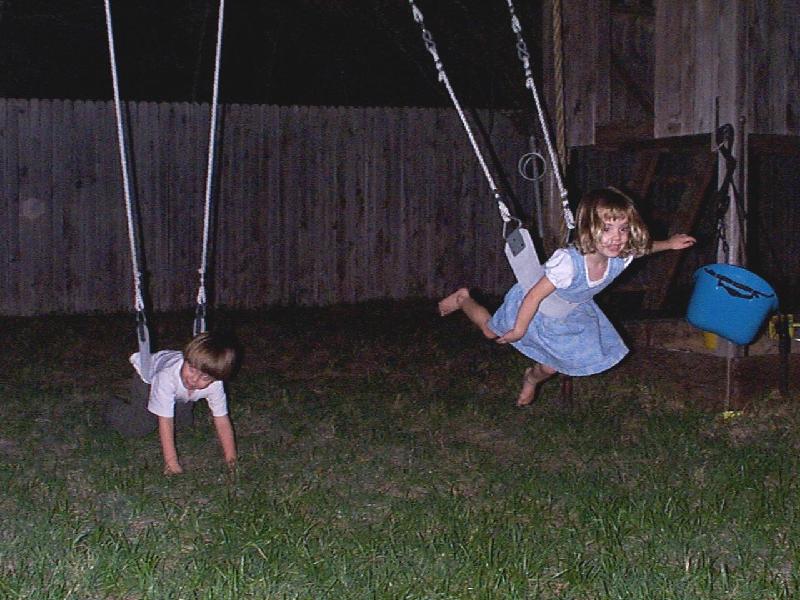 Jordan and Monk super-swinging
