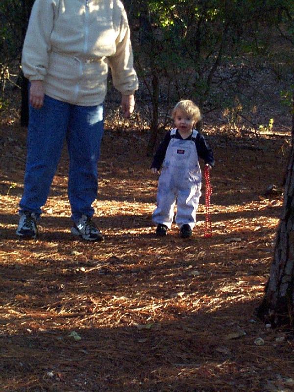 Jada and Jordan are getting to be pretty good hikers