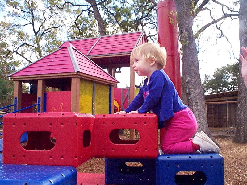 Jada climbing