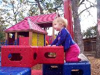 Jada climbing