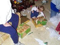 Jada got blocks too!