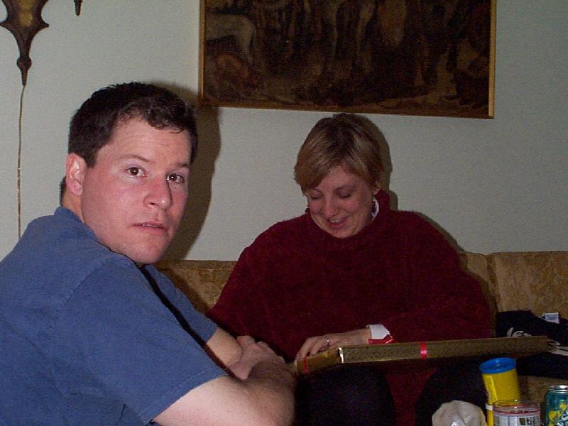 Scott with a trademark goofy look