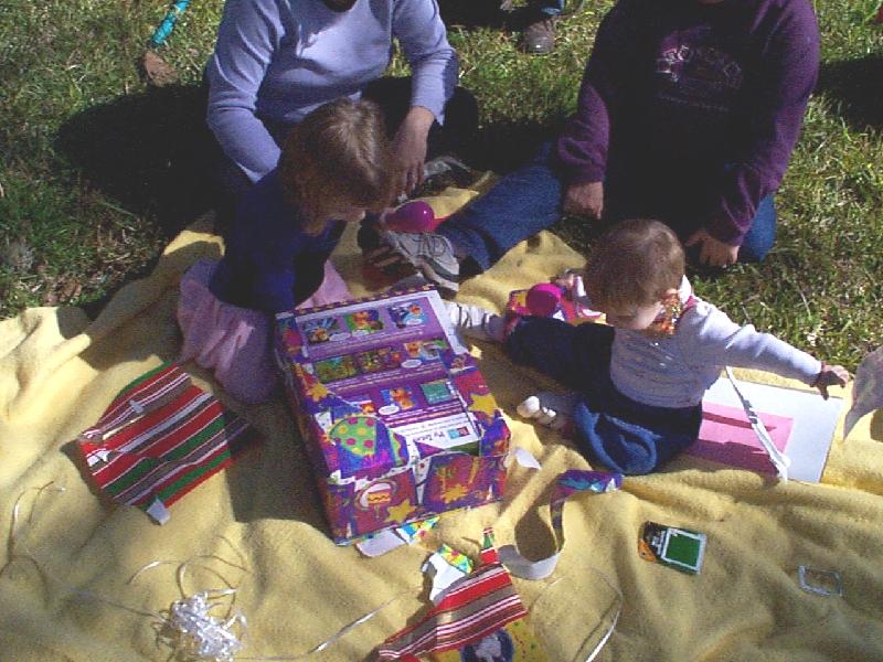 tearing into Pooh