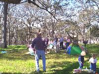 The whole encampment