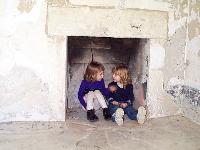 a cave for lions to hide in
