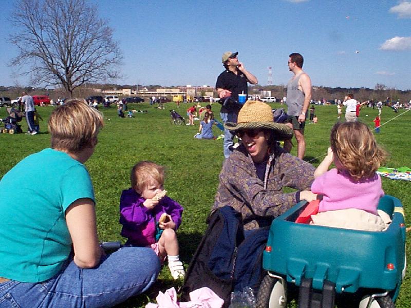 Kite Festival 2001, with Meg Murphy