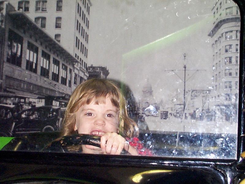 Jordan driving on Old Congress Avenue