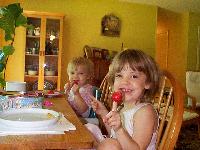 double strawberry finger!