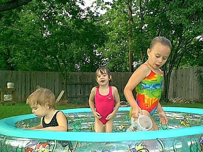 All three girls playing (photo by Kent)