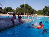 Jordan jumping in off the side