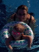 Jada with goggles