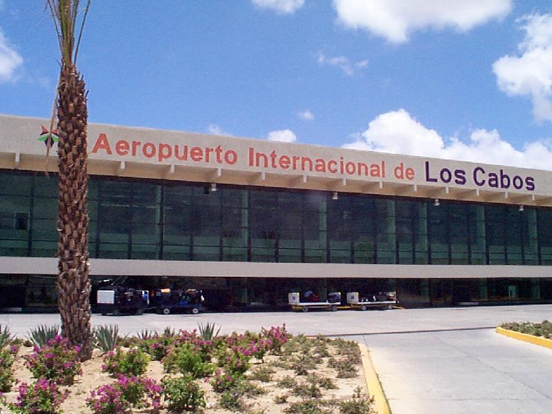 the airport